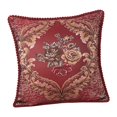 thumbnail image 1 of Funda de almohada de jacquard Strade Fareast Limited estampado de flores 48 cm x 48 cm, 1 of 8