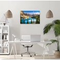thumbnail image 3 of Pintura mural del lago Moraine, paisaje de las montañas Colorado, cartel con escena de un parque nacional moderno, ideal para colgar y encuadernar, perfecto para decorar el salón., 3 of 7