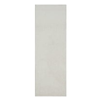 Furnish My Place Off White 2' x 34' Solid Color Rug Runner, Made In Usa, Living Room, Indoor