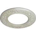 thumbnail image 3 of Ekena Millwork 13 3/8"OD x 7 1/2"ID x 3/4"P Blackthorn Ceiling Medallion (Fits Canopies up to 7 1/2"), Hand-Painted Flash Blue, 3 of 6