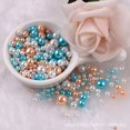 thumbnail image 1 of Maoww Perle Circulaire 3-8mm imitation Perle double Trou Plastique, 1 of 1