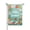 Color 3, variant on Jbralid Spring Garden Flag Colorful Sunburst Pattern Design Linen Summer Garden Flags for Outside 12x18 inch