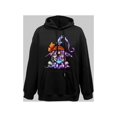 thumbnail image 4 of Sudadera Con Capucha De Bolsillo De Canguro Con Estampado De Mago De Halloween, Sudadera Con Capucha De Manga Larga Informal Con Cordón, Ropa De Mujer, 4 of 4