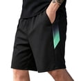 thumbnail image 3 of Thousandth Men's Athletic Shorts Quick Dry Running Pants Loose Fit Elastic Waist Breathable Shorts Drawstring Moisture Wicking Lightweight Workout Shorts, 3 of 7