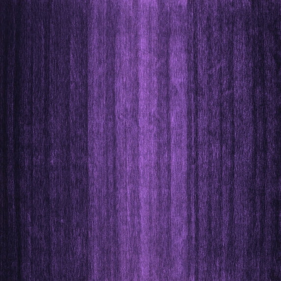 Ahgly Company Indoor Square Abstract Purple Contemporary Area Rugs, 4' Square