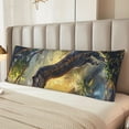thumbnail image 5 of Naloa Sunshine Jungle Dinosaur Super Soft 20x60 Body Pillow Case,Long Side Hidden Zipper（PILLOWS ARE NOT INCLUDED）, 5 of 6