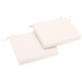 thumbnail image 1 of 20-inch by 19-inch Twill Chair Cushion (Set of Two), 1 of 1