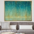 thumbnail image 2 of Designart ' Rain Abstract Panel ' Modern & Contemporary Framed Canvas, 2 of 3