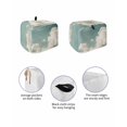 thumbnail image 2 of Fsddascl Blue Grey Cloudy Sky Small Toaster Cover 2 Slice, Kitchen Appliance Covers, Rustic Clouds Scenery Toaster Oven Cover with Loop, Bread Machine Cover Polyester Dust Cover Protection, 2 of 5