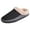 Black, variant on Mens Memory Foam Clog Slippers Fleece Fuzzy Slip On House Shoes