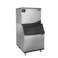 thumbnail image 3 of Maxx Ice Intelligent Series Modular Ice Machine, 30"W, 361 lbs, Half Dice Ice Cubes, and Storage Bin, 30"W, 470 lbs, in Stainless Steel (MIM370NH-B470), 3 of 8