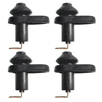 Door Jamb Universal Black Car Interior Door Light Set of 4