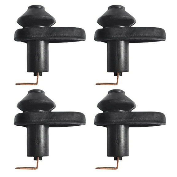 Door Jamb Universal Black Car Interior Door Light Set of 4