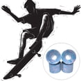thumbnail image 3 of Soidarity 4 piezas rueda de monopatín ruedas de longboard reemplazo profesional azul oscuro patinar Color mixto Soidarity OD020059-08, 3 of 6