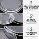 thumbnail image 3 of 100 piezas de portamonedas transparentes, prácticos estuches para monedas, cápsulas para monedas, 3 of 8