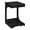 Black, variant on Coaster Ralston C-Shaped Lift-Top Sofa Side Table With Casters in Light Oak