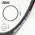 thumbnail image 2 of Dsseng BUYISI 24 Inch Mountain Bike Wheel Rim 24/28/32/39 Hole Double Disc Wheel Rim, 2 of 2