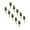 black, variant on Pack of 10 4mm Banana Plug 32A High Current Solder Release 4mm Banana Plugs High Current Connectors for Craft Projects