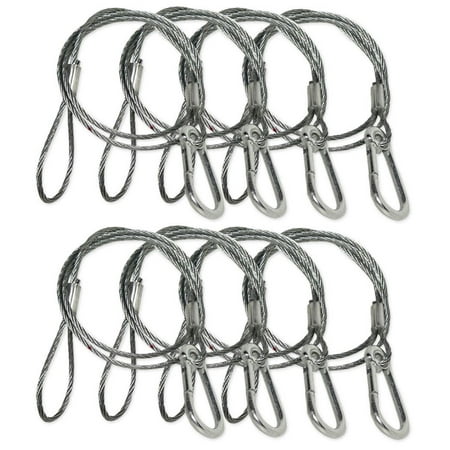 

8) Chauvet CH-05 31 Inch Safety Clamp Lighting Cable Wires - Up To 700 LBS CH05