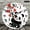 12x12in, variant on Patifu Cute Panda Holding Bamboo With Hearts Wall Clock Silent Sweep Movement Wooden Decor 10x10in