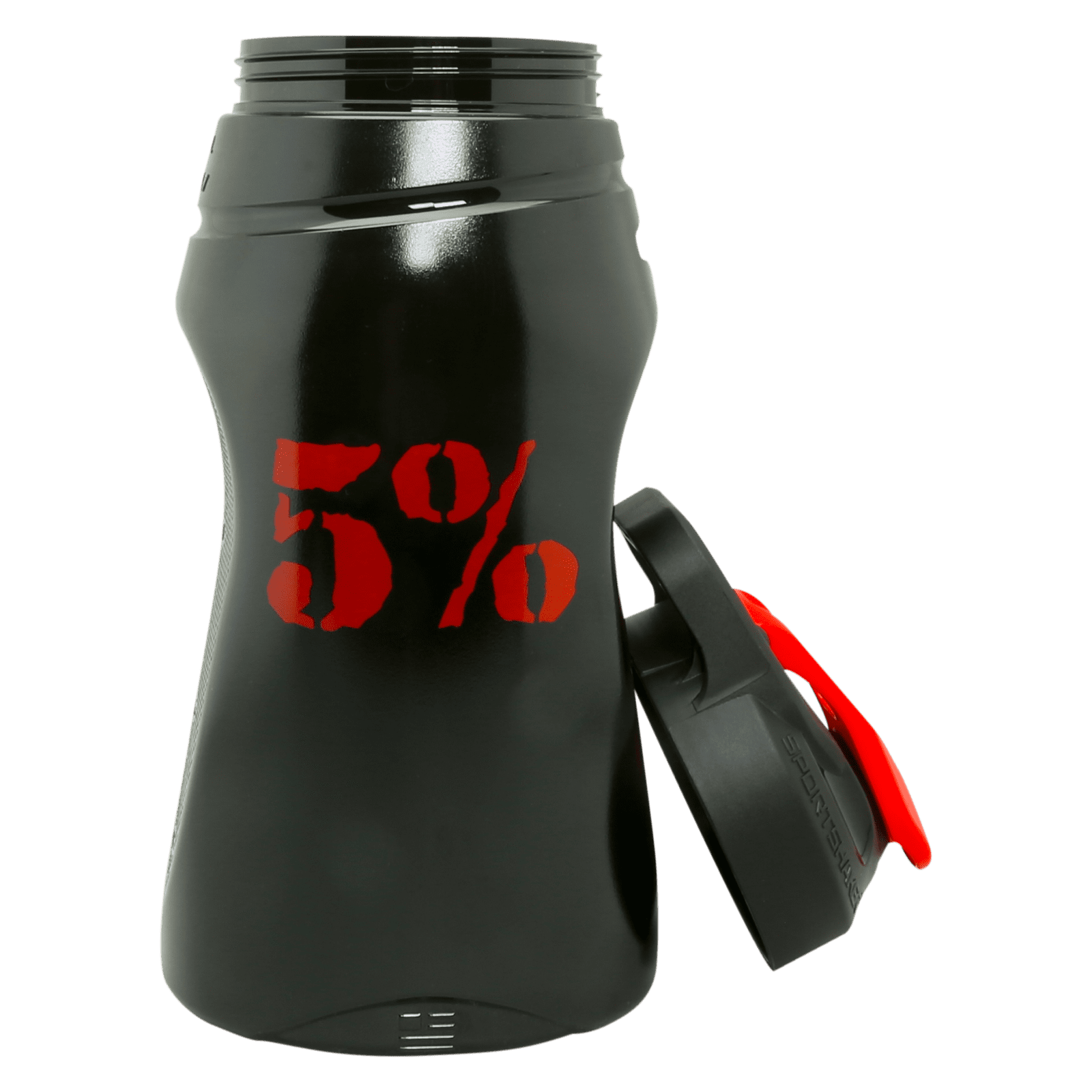 5% Nutrition Half Gallon Water Bottle with Handle | 64 oz Water Bottle | Big Water Jug for Sports | 64 oz Gym Water Bottle | Large Reusable Drinking Water Bottles