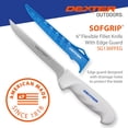 thumbnail image 6 of Dexter SG136FFEG SOFGRIP 6" Flexible Fillet knife with EdgeGuard, 6 of 10