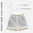 thumbnail image 5 of Kids' Beach Pants Comfortable Swim Trunks Capybaras and Strawberries Shorts for Pool Vacation and Lounge Wear 5T, 5 of 8