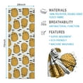thumbnail image 2 of Cute Yellow Hedgehog Pattern Hot Yoga Mat Towel Non Slip for Hot Yoga - Quick-Drying Yoga Mat Cover with 4 Corner Pockets with Travel Bag - Hot Yoga Towel Non Slip Grip Moisture Wicking Sweat 70"x26", 2 of 6