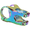 Colorful, variant on Sagargo Bicycle Cnc for Ultra Light Hollow Short Handlebar Handlebar Stem 31.8mm Titanium Color