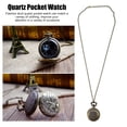 thumbnail image 4 of Quartz Movement Pocket Watch, Skull Pocket Watch Perfect Gift Energy Saving Long Lasting Precise Travel Time   For Men, 4 of 8
