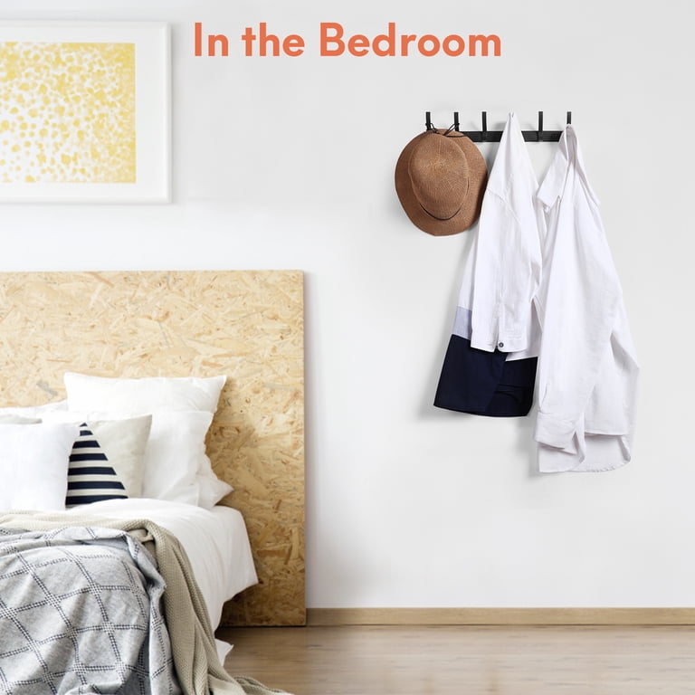 Optish 2-Pack Wall Mount Coat Rack with 12 Hooks photo 7