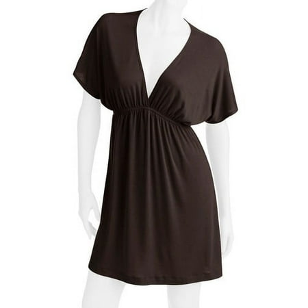 Juniors' Plus Knit Dolman Dress