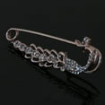 thumbnail image 2 of Crystal Pin Brooch Clip for Ladies Scarf Coat Gown, 2 of 8