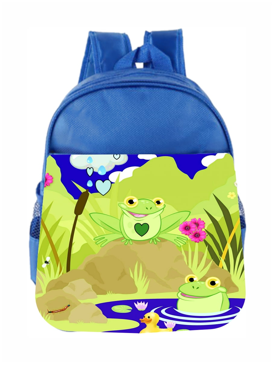 Accessory Avenue Preschool Backpack Animals Frogs Kids Backpack Toddler