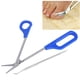 thumbnail image 4 of Juego de herramientas para uñas de pedicura - Juego de herramientas para uñas de pedicura de acero inoxidable Tijeras para uñas de mango largo + Lima para uñas, 4 of 5