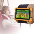 thumbnail image 3 of 1 Soporte para Tablet para Coche, Soporte para Reposacabezas de Coche de Silicona, Soporte Universal para Tablet para Coche con Red Antideslizante para Todas Las Pantallas de 7 a 9,7 Pulgadas, Fire HD, 3 of 5