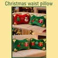 thumbnail image 3 of Eespoir Cute Christmas Pillows, Holiday Decor Pillows, Festive Throw Pillows, For Sofa Office Lumbar Support Car Interior Home Decoration(A), 3 of 3
