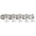 thumbnail image 2 of Quorum International Coiffeuse 5-LT - Nickel Satiné avec Opale Satinée - 5094-5-65, 2 of 3