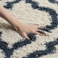 thumbnail image 5 of Safavieh Hudson Louise Geometric Shag Area Rug, 5 of 5