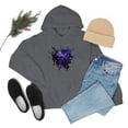 thumbnail image 5 of Celestial Space Blot Unisex Heavy Blend™ Hooded Sweatshirt, 5 of 6