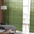 thumbnail image 4 of Sheer Curtains 84 Inches Long, Modern Abstract Art Ocean Oil Painting Light Filtering Window Curtains for Living Room, Sage Green Ombre Rod Pocket Voile Sheer Curtain Drapes, 52"W x 84"L, 2 Panels, 4 of 9