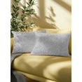 thumbnail image 5 of Outdoor Pillows Waterproof, Grey Geometric Bedding Throw Pillows with Insert for Couch Sofa Bed, Aesthetics Luxury Abstract Art 12x20 Inch Pillowcases Decorative Camping Patio Pillow Set of 2, 5 of 7
