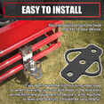 thumbnail image 4 of Trailer Hitch Adapter Bolt-on Hitch Lawn Mower Golf Cart Yard Car Garden Tractor, 4 of 7