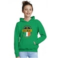 thumbnail image 4 of St Patricks Day Eire Ireland Flag Youth Hoodie Boy Girl Teen Brisco Brands XS, 4 of 5