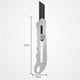 thumbnail image 3 of Heavy Duty All Steel Thickened Wallpaper Knife Disassembly Tool Knife Wallpaper Knife Paper Cutting Knife Industrial Stainless Steel Art Knife, 3 of 7