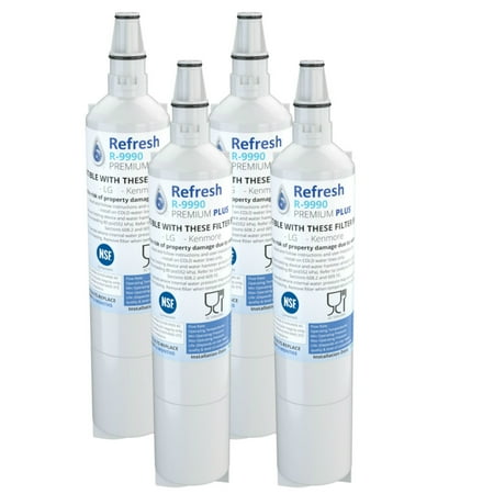 

Replacement For LG LMX28987ST Refrigerator Water Filter - by Refresh (4 Pack)
