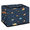 Multicolor 2, variant on ADECORIVY Pug Dogs Fabric Storage Bin with Lid, Foldable Storage Box Decorative Cube Organizer Basket for Closet Shelf Organizing Clothes
