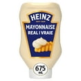 thumbnail image 1 of Heinz Real Mayonnaise, 675 mL Bottle, 1 of 16