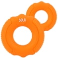 thumbnail image 3 of Pinza de mano de silicona sólida, ejercitador de fuerza, dedo, antebrazo, potencia muscular, Fitness (naranja 50LB), 3 of 8