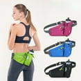 thumbnail image 3 of Running Water Bottle Hydration Belt with Hiking Walking Waist Pack Reflective Adjustable, 3 of 5
